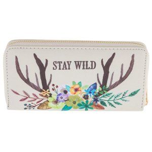 Karma - Stay Wild - Large Wallet - Deer
